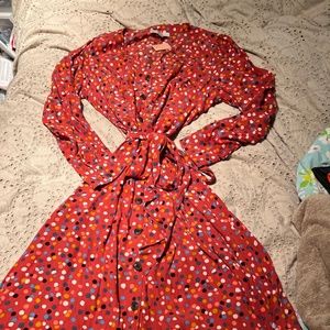 Loft Plus size 16, New with Tags, Midi Dress